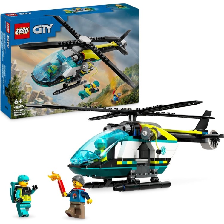 Lego City 60405 Emergency Rescue Helicopter