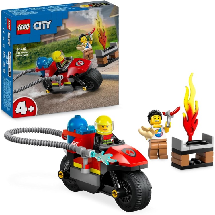 Lego City 60410 Fire Rescue Motorcycle