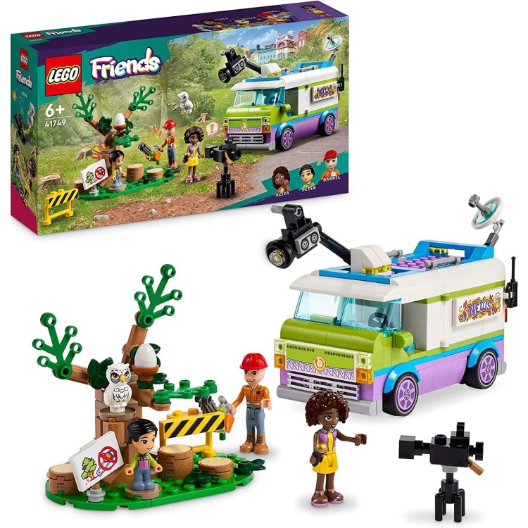 Lego Friends 41749 Newsroom Van