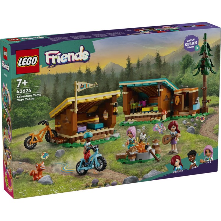 Lego Friends 42624 Adventure Camp Cozy Cabins