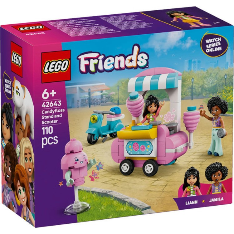 Lego Friends 42643 Candyfloss Stand and Scooter