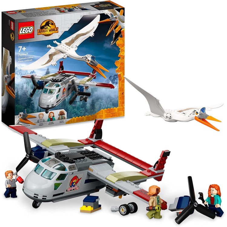 Lego Jurassic World 76947 Quetzalcoatlus Plane Ambush