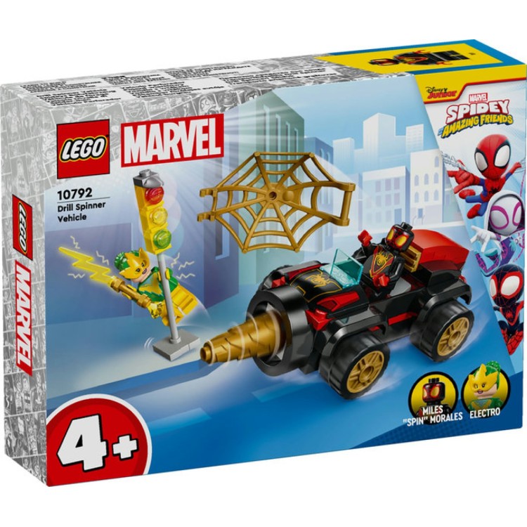 Lego Marvel 10792 Drill Spinner Vehicle