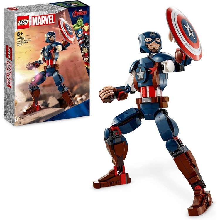 Lego Marvel 76258 Captain America Construction Figure