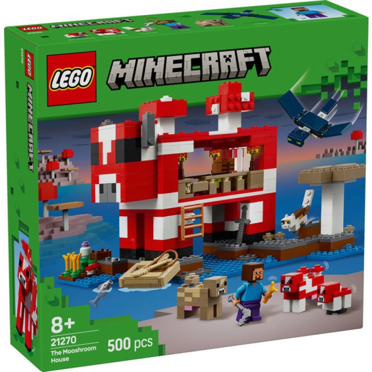 Lego Minecraft 21270 The Mooshroom House