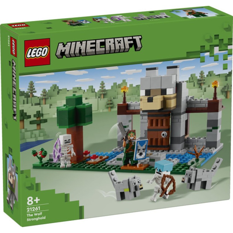 Lego Minecraft 21261 The Wolf Stronghold