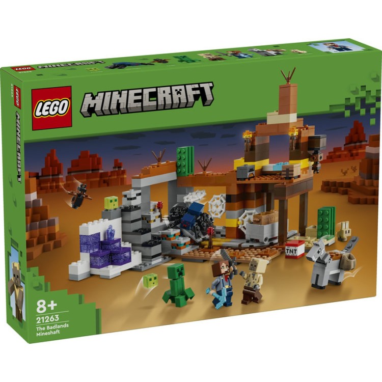 Lego Minecraft 21263 The Badlands Mineshaft