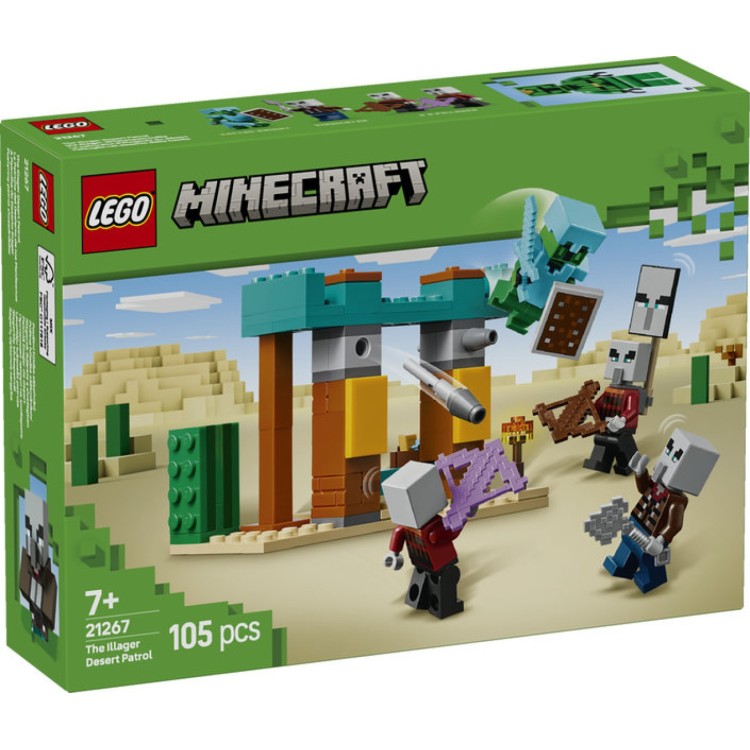 Lego Minecraft 21267 The Illager Desert Patrol