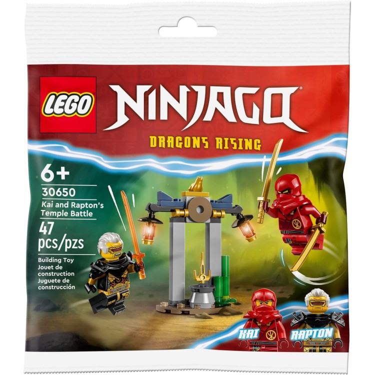 Lego Ninjago 30650 Kai and Rapton's Temple Battle Polybag Set