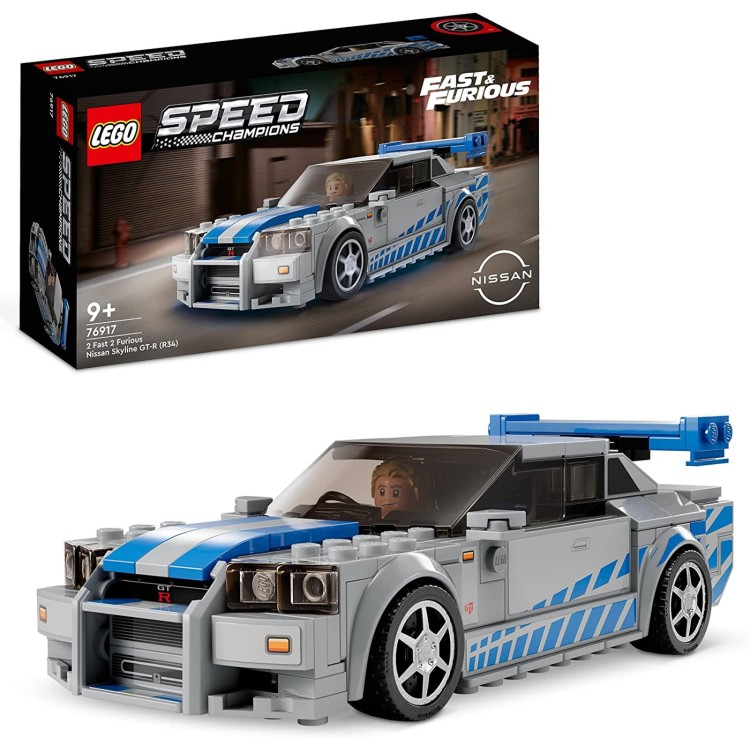 Lego Speed 76917 2 Fast 2 Furious Nissan Skyline GT-R