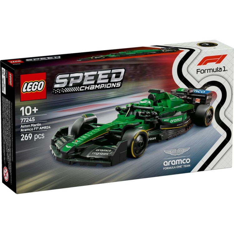 Lego Speed F1 77245 Aston Martin Aramco F1 AMR24