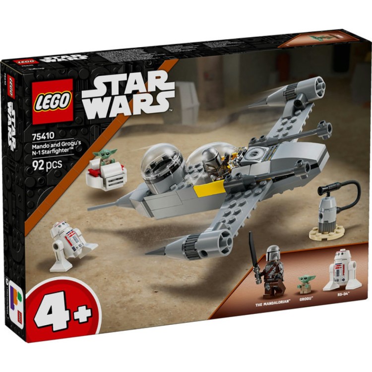 Lego Star Wars 75410 Mando and Grogu's N-1 Starfighter