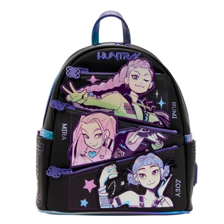 Loungefly K-Pop Demon Hunters Huntrix Mini Backpack