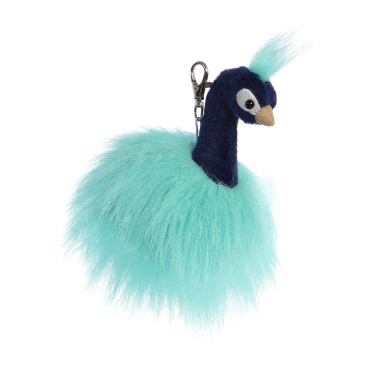 Luxe Boutique Mora Peacock Key Clip 5