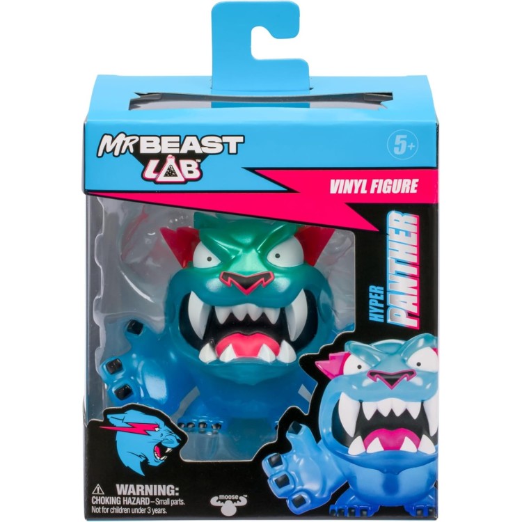 Mr Beast Lab Vinyl Hyper Panther Figure