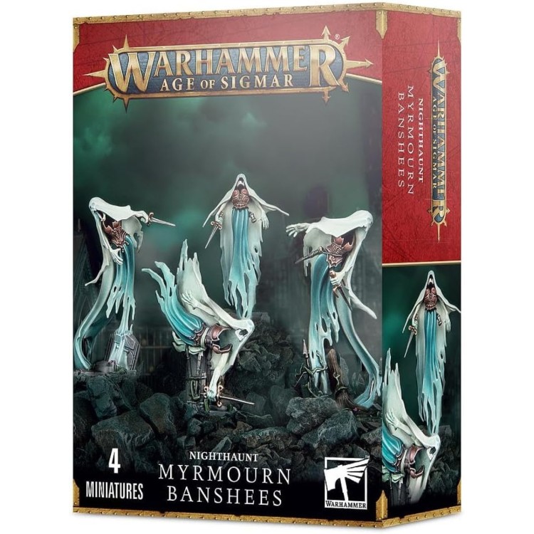 Warhammer Age Of Sigmar Nighthaunt Myrmourn Banshees