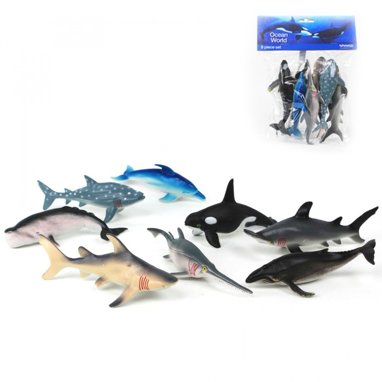 Ocean World 8 Piece Set