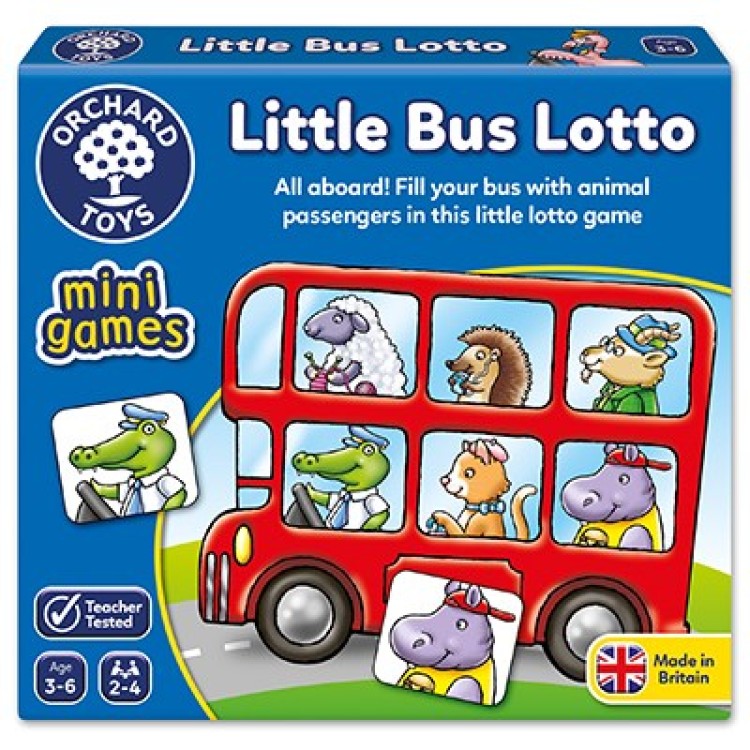 Orchard Toys Mini Game Little Bus Lotto