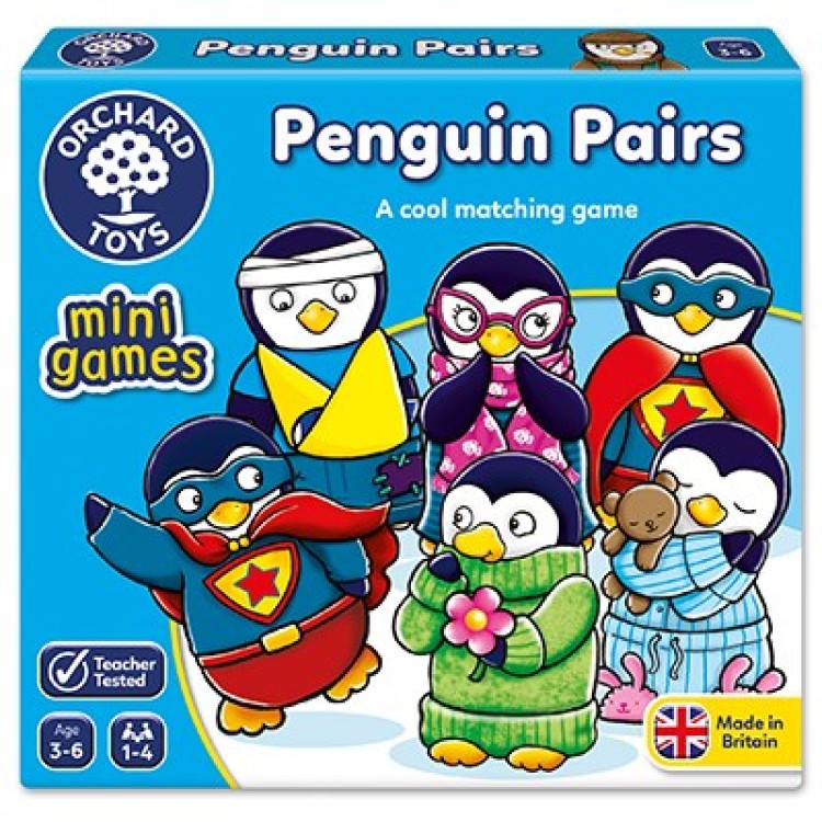 Orchard Toys Mini Game Penguin Pairs