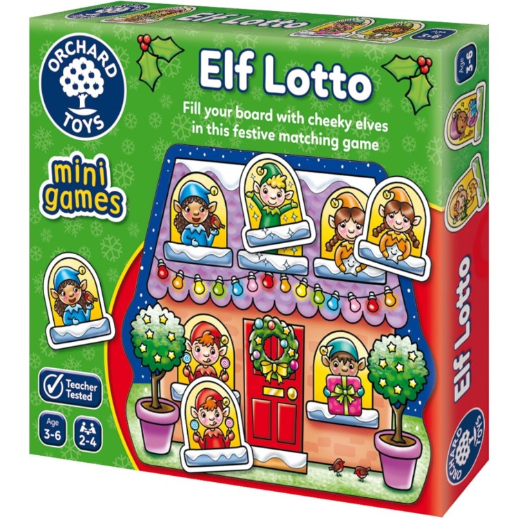 Orchard Toys Mini Game Elf Lotto