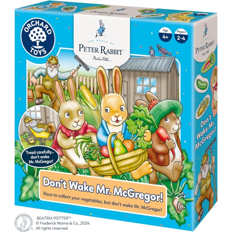 Orchard Toys Peter Rabbit Don't Wake Mr McGregor Game