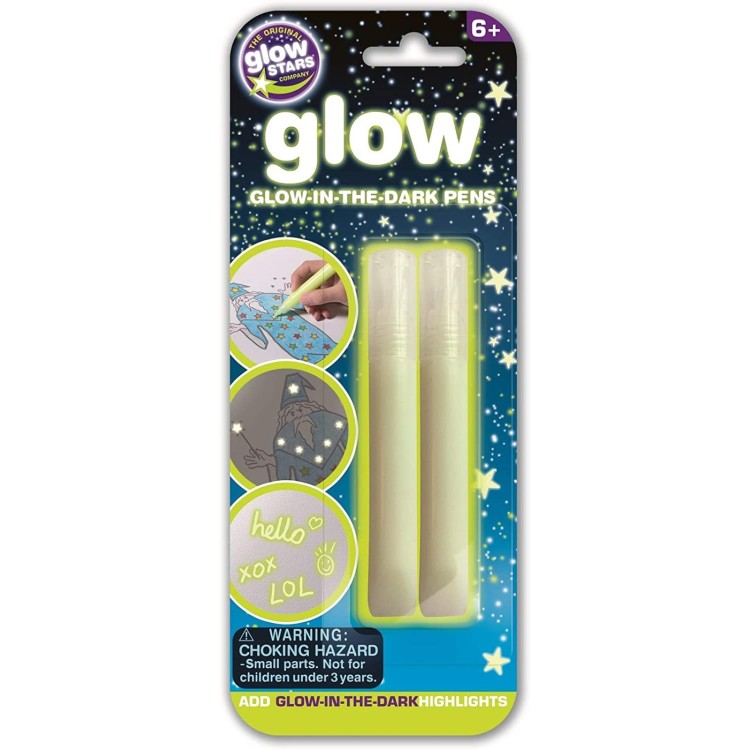 Original Glow Stars Company Glow-in-the-Dark Paint Pens 2 Pack