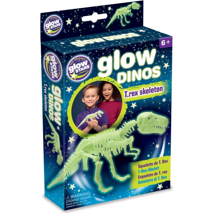 Original Glow Stars Company Glow T.Rex Skeleton