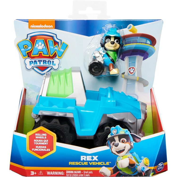 Paw Patrol Basic Vehicle Rex Rescue Vehicle