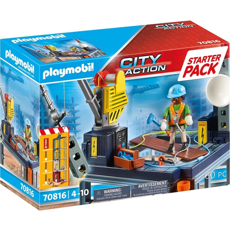 Playmobil 70816 Construction Site Starter Pack