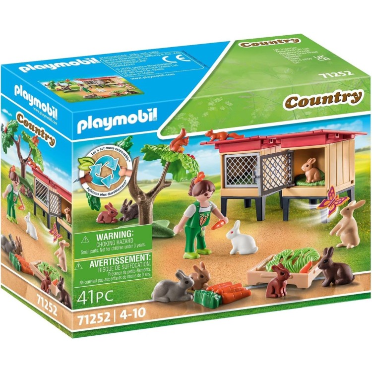 Playmobil 71252 Rabbit Hutch