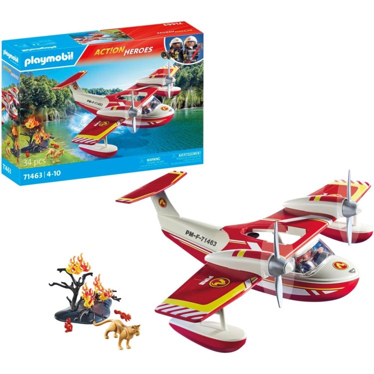 Playmobil 71463 Firefighting Seaplane