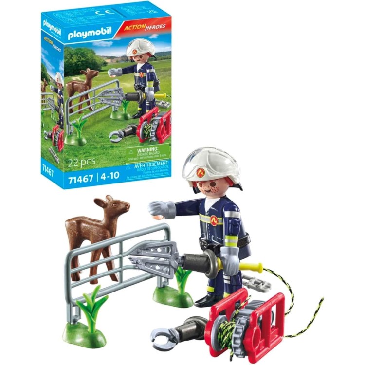 Playmobil 71467 Firefighter Animal Rescue