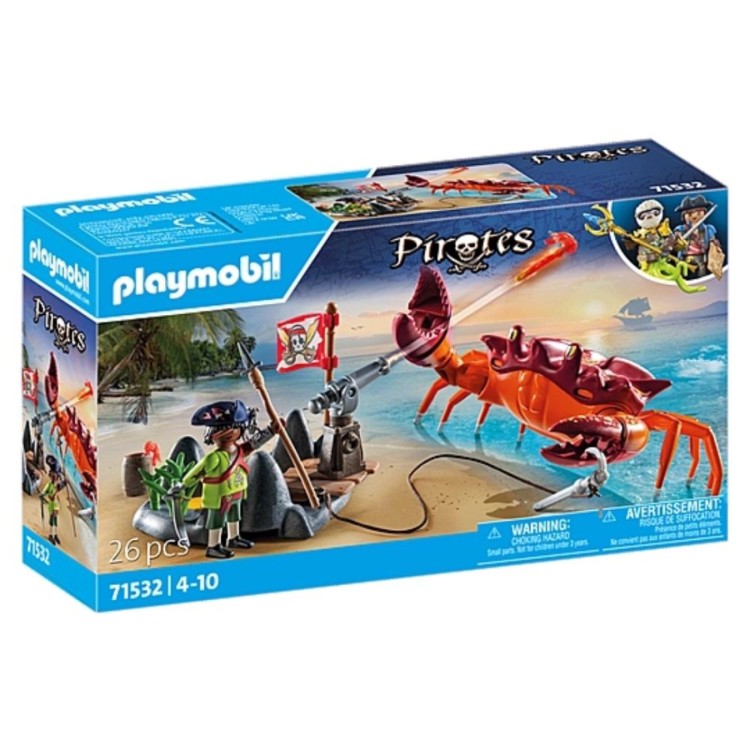 Playmobil 71532 Pirates Battle with the Giant Crab