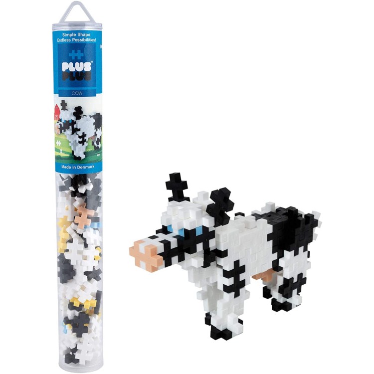 Plus Plus Cow 100pc Tube