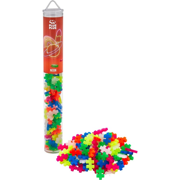 Plus Plus Neon Mix 100pc Tube