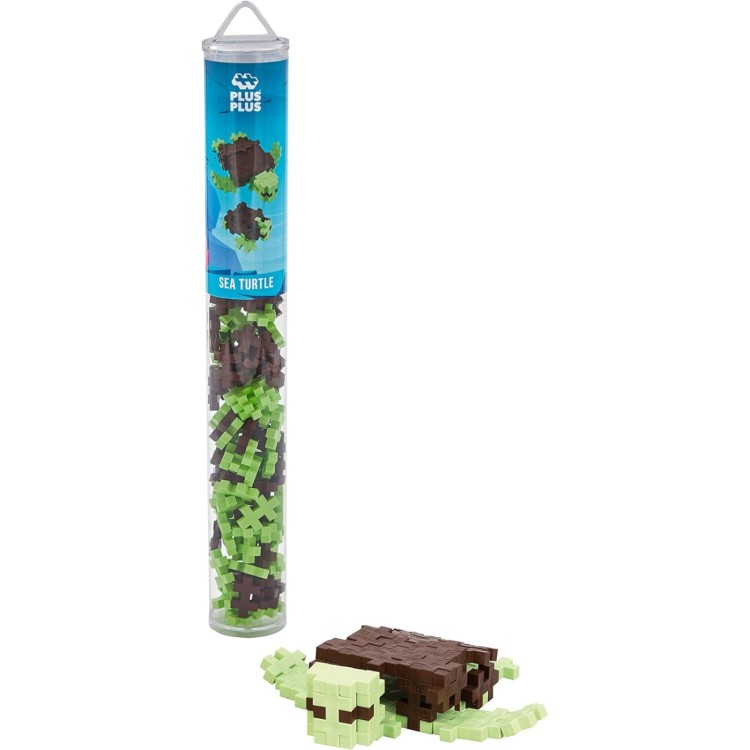 Plus Plus Sea Turtle 100pc Tube