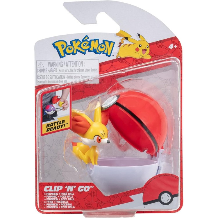 Pokemon Clip N Go Poke Ball - Fennekin