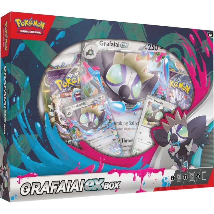 Pokemon TCG Grafaiai EX Box