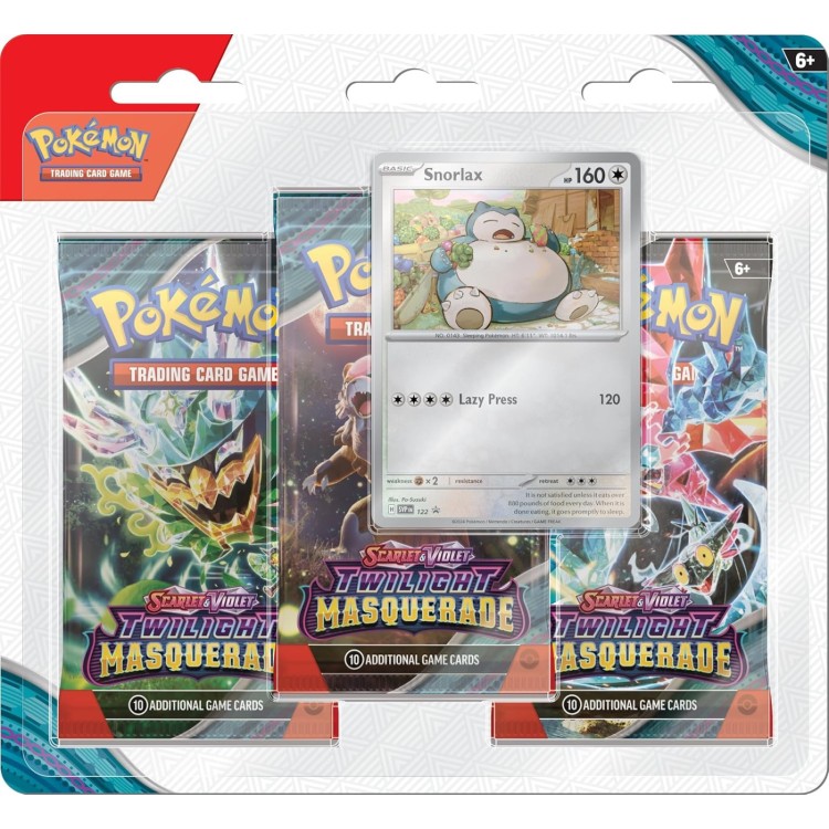 Pokemon TCG Twilight Masquerade Booster 3 Pack