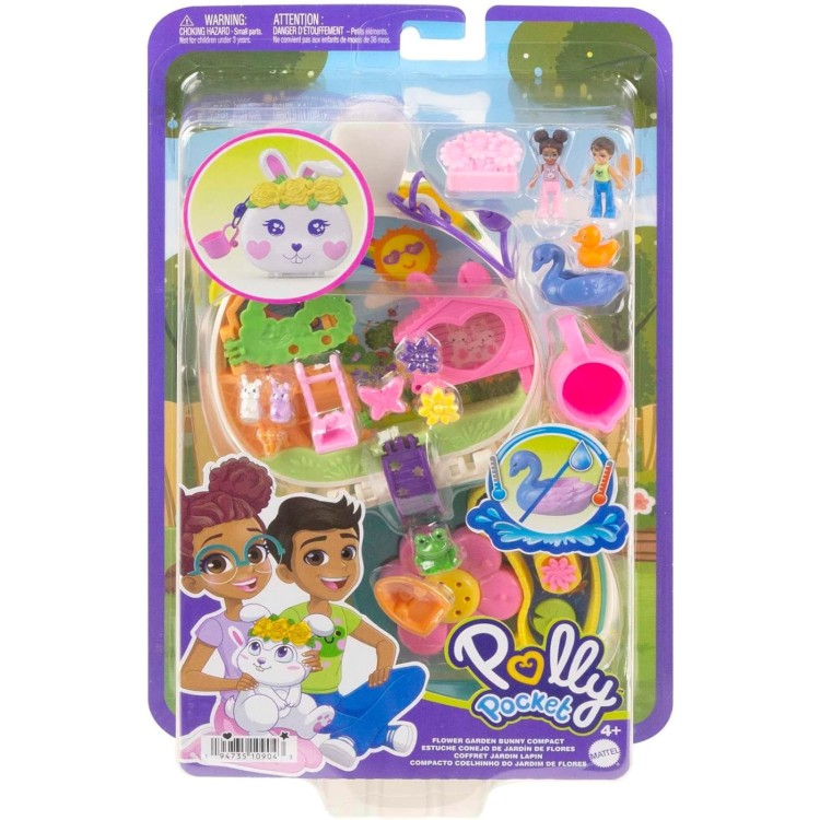 Polly Pocket Flower Garden Bunny Compact