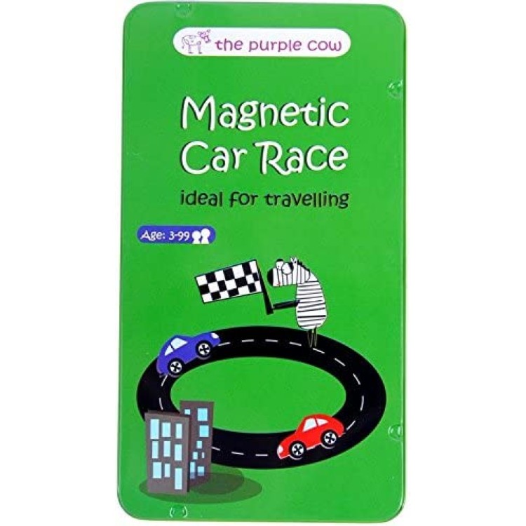 Purple Cow Magnetic Car Race 