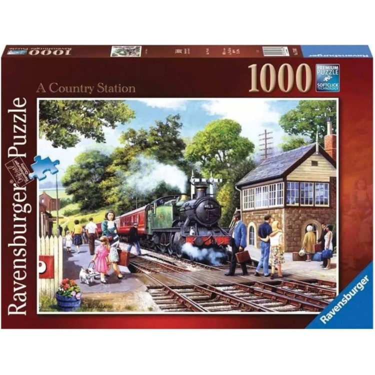 Ravensburger A Country Station 1000pc Puzzle