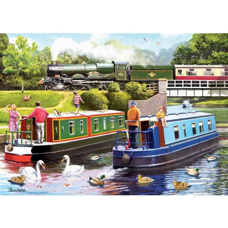 Ravensburger A Day on the Canal 1000pc Puzzle