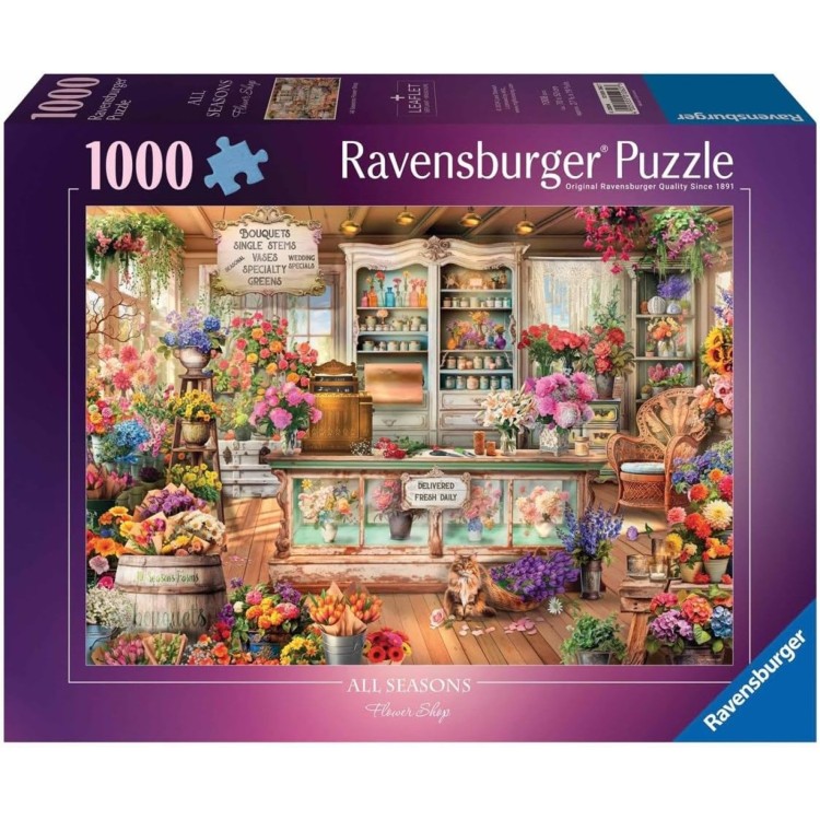 Ravensburger All Seasons Flower Shop 1000pc Puzzle