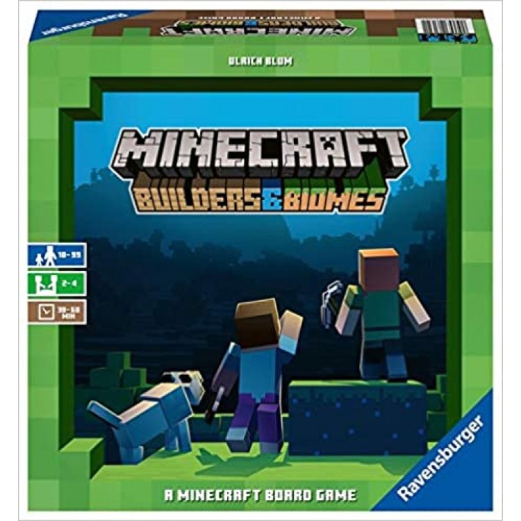 Ravensburger Minecraft Builders & Biomes Board Game