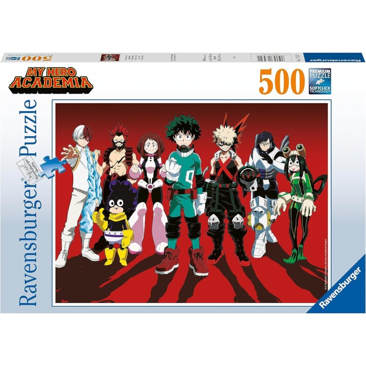 Ravensburger My Hero Academy The Superheroes 500pc Puzzle