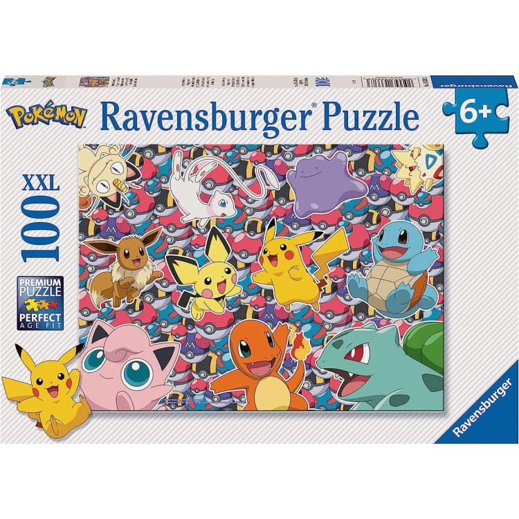 Ravensburger Pokemon Ready to Battle XXL 100pc Puzzle