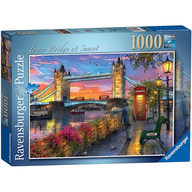 Ravensburger Tower Bridge at Sunset 1000pc Puzzle