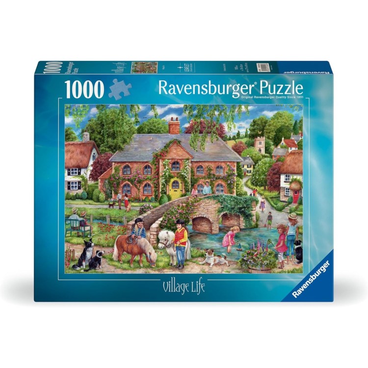 Ravensburger Village Life 1000pc Puzzle