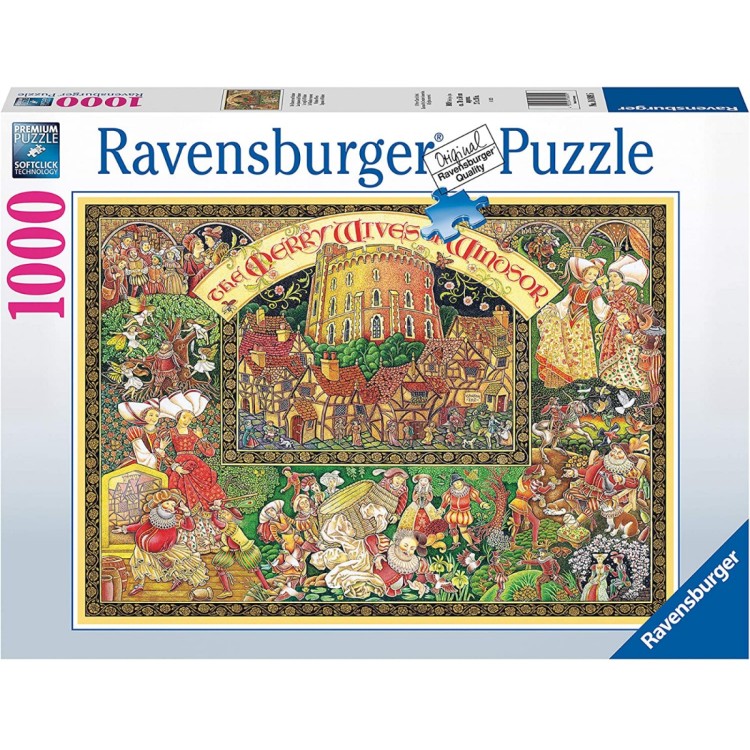 Wives　Toymaster　of　Puzzle　Windsor　Wives　1000pc　Plaza　Ravensburger　Merry